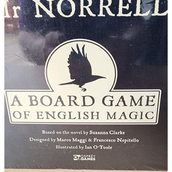 Jonathan Strange & Mr. Norrell - A Board Game of English Magic Board Game Sealed - Picture 2 of 5
